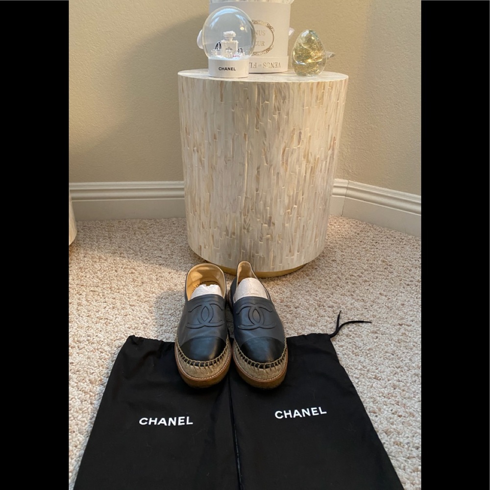 CHANEL DOUBLE SOLES ESPADRILLES
